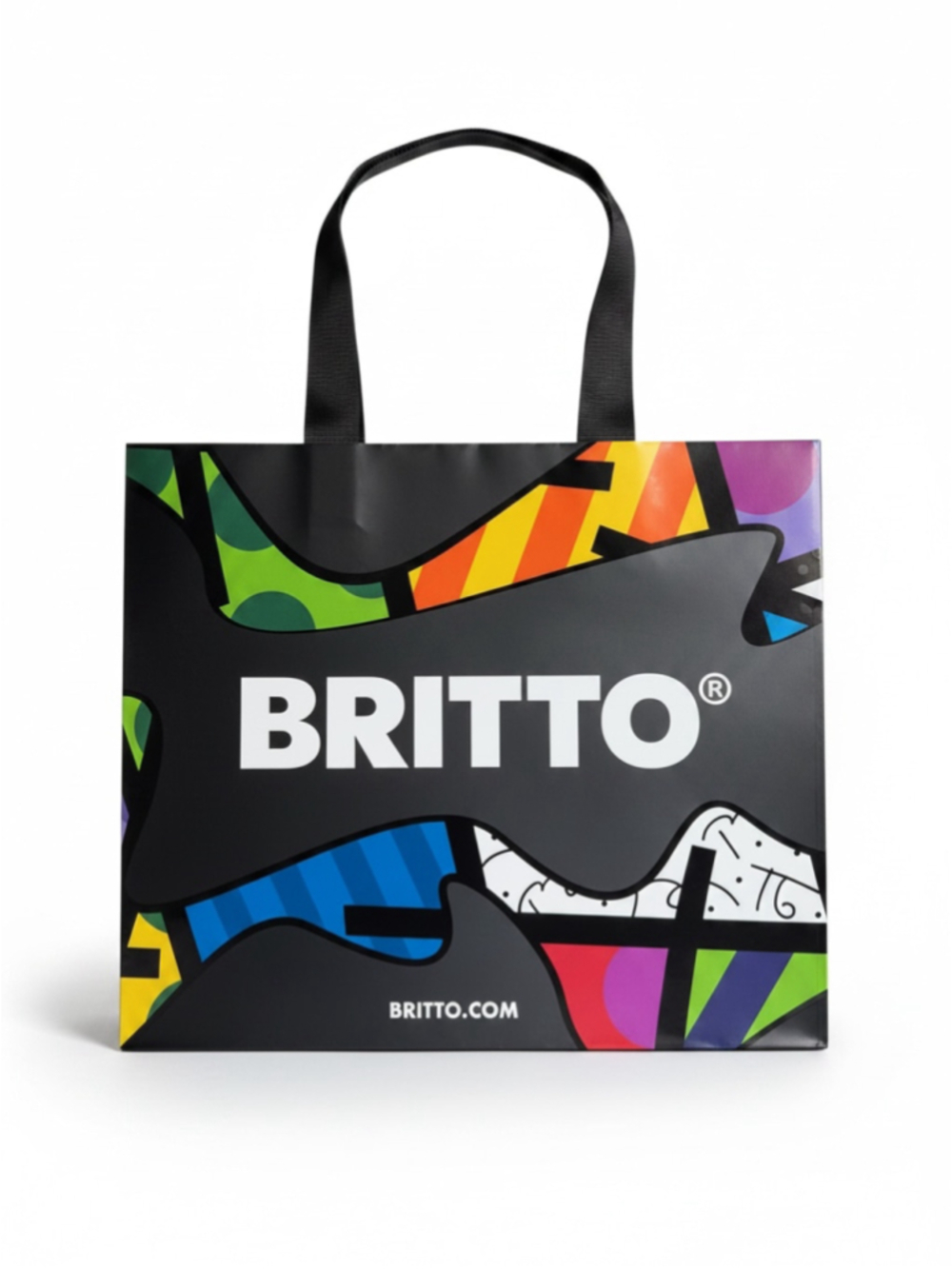 Britto Women's Paper Shopping Tote Bag